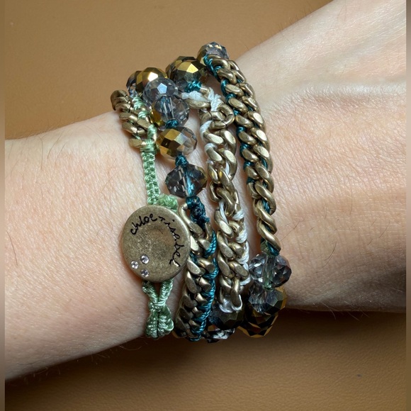 Chloe + Isabel Jewelry - CHLOE + ISABEL Green Gold Multi-Wrap Bracelet